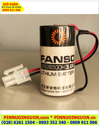 Fanso ER26500H (Zắc trắng); Pin nuôi nguồn Fanso ER26500H lithium 3.6v C 9000mAh chính hãng
